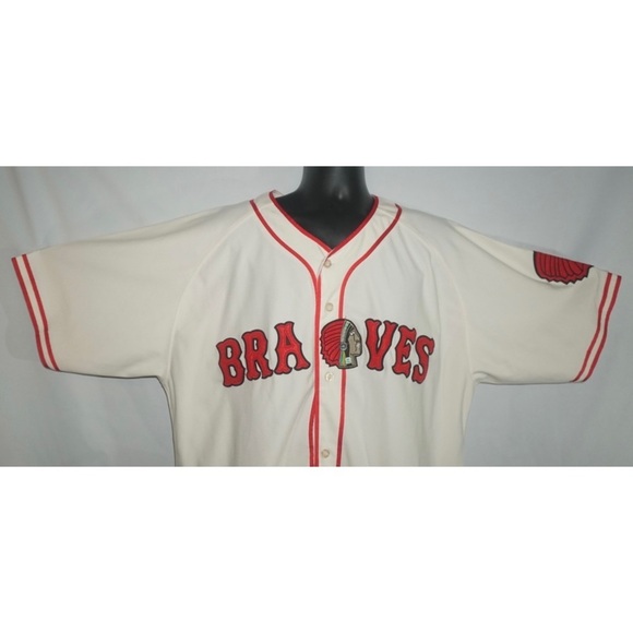 Babe Ruth Boston Braves Mitchell & Ness Cooperstown Collection Jersey 3XL 56 - Picture 2 of 9
